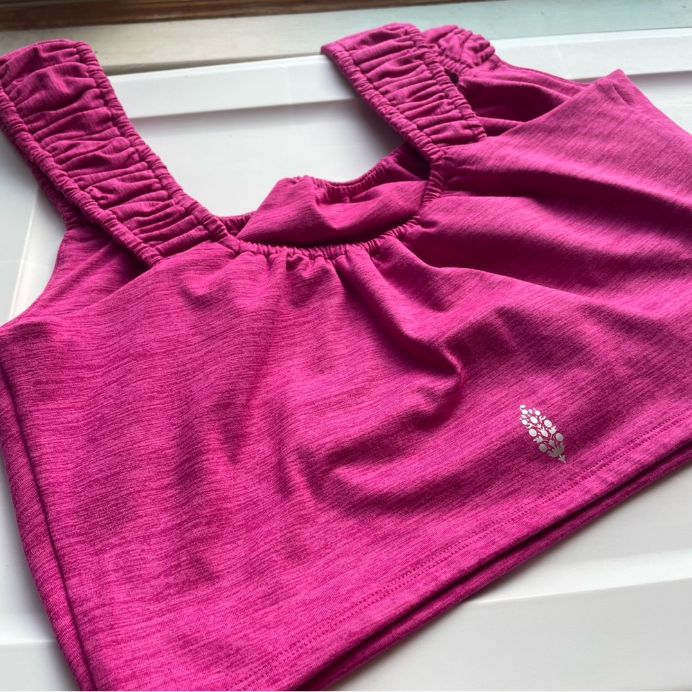Free People Movement Stars Align Crop Top Women’s Size XL Workout Yoga NWOT